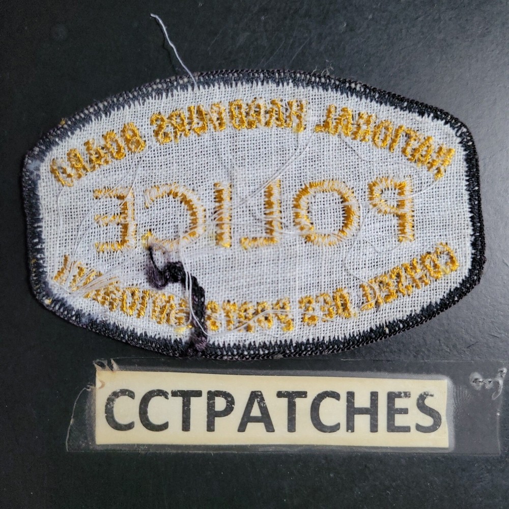 NATIONAL HARBOURS BOARD, CANADA POLICE SHOULDER PATCH