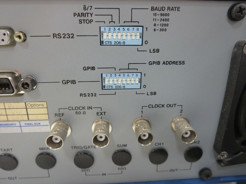 LeCroy, 9100 & 9100CP, Arbitrary Function Generator & Keypad, Unit Powers On