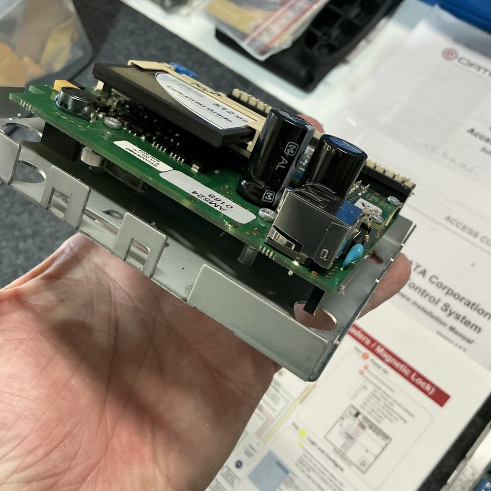 Lot of Kaba E-data Access Control Board System With Software Instructions AM524