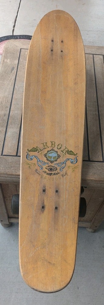 Arbor Bamboo Complete Longboard Venice CA Artwork Cruiser Skateboard Gullwing