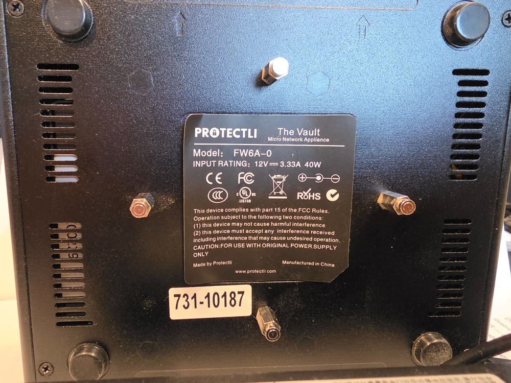 Protectli The Vault FW6A-0