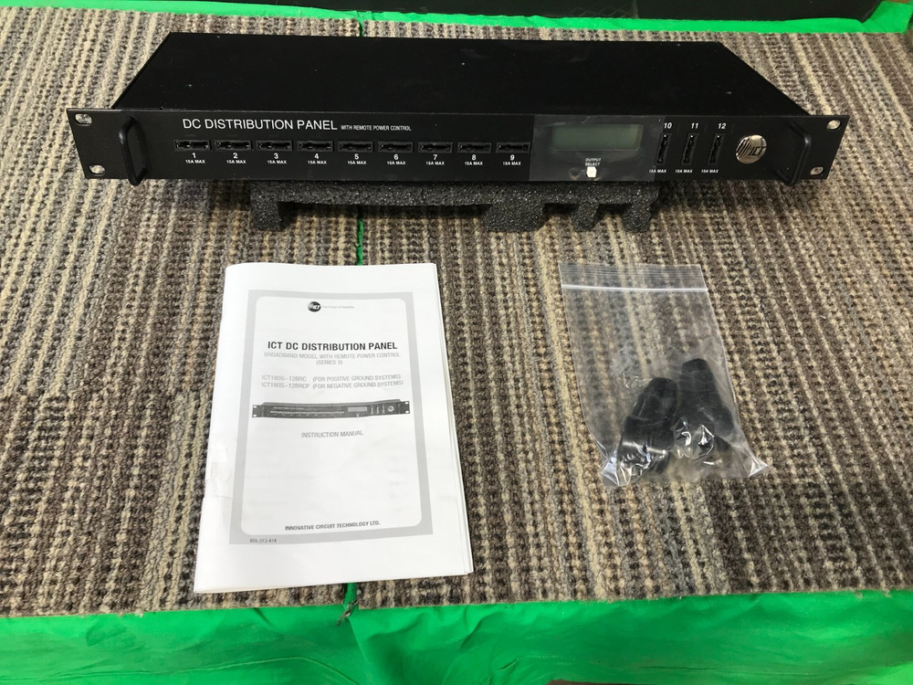 ICT Distribution Panel 48VDC for Positive Ground Systems ICT180S-12IRC**