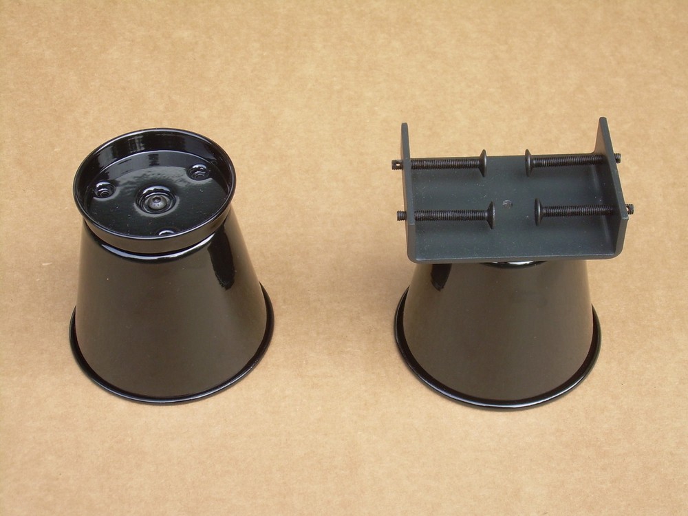 A Pair (2) of Steel Bed Risers