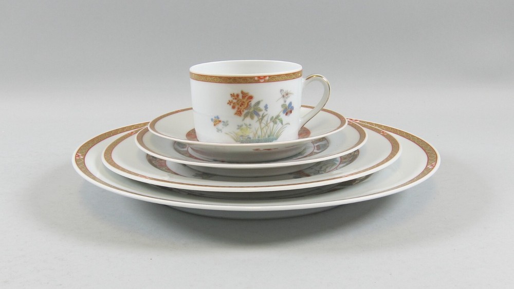 Bernardaud CHEF D'OEUVRE Porcelain 5pc Place Setting Multiple Sets Available