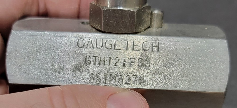 Gaugetech GTH Series Needle Valve GTH12FFSS