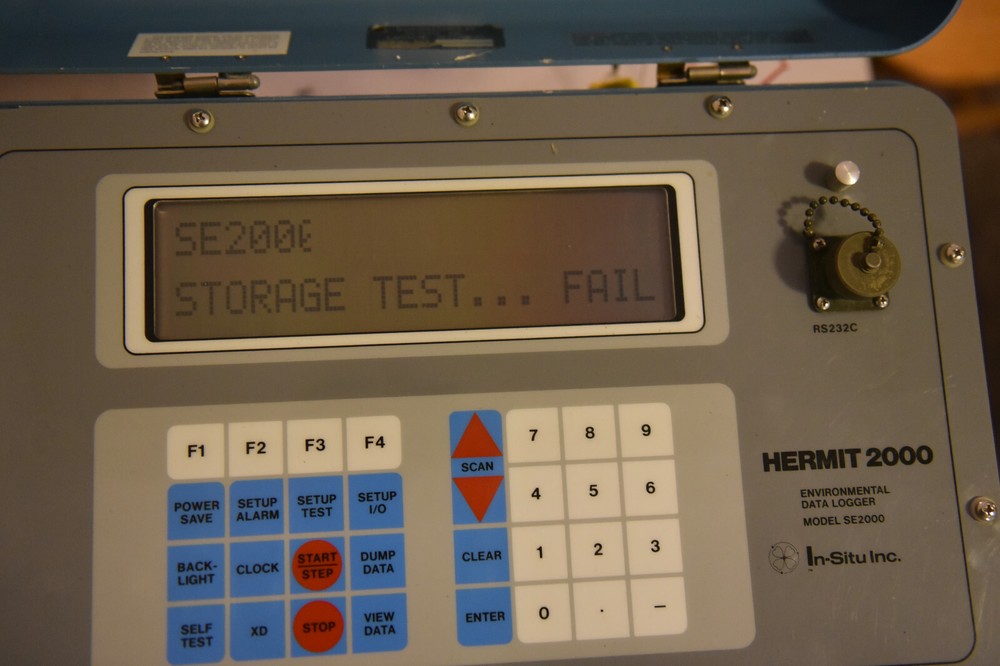 In-Situ hermit 2000 Environmental Data Logger - SE2000 - Powers on