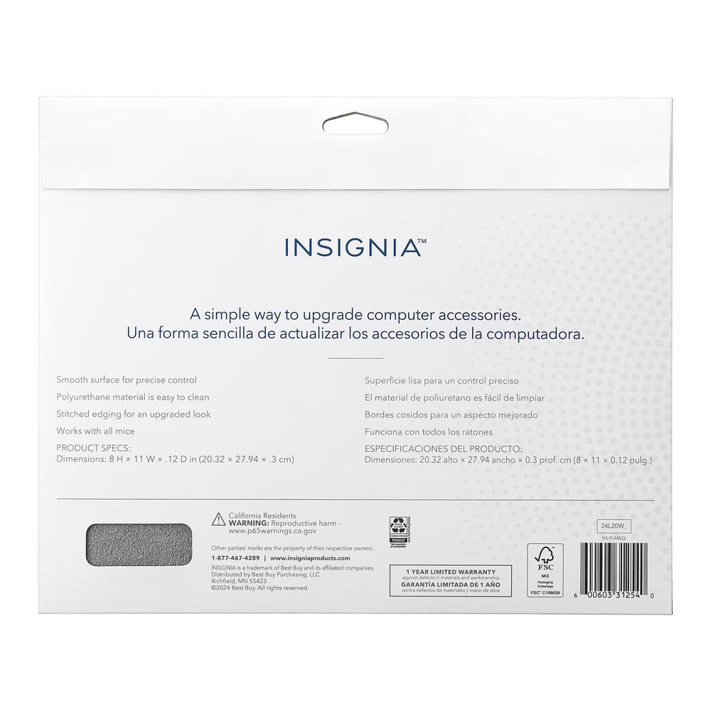 Insignia- Premium Mouse Pad - Black