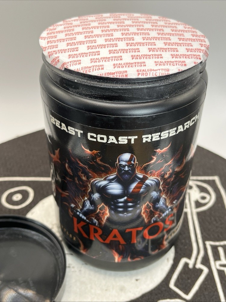 KRATOS High Stim Pre-Workout Blue Raspberry 30 servings ￼