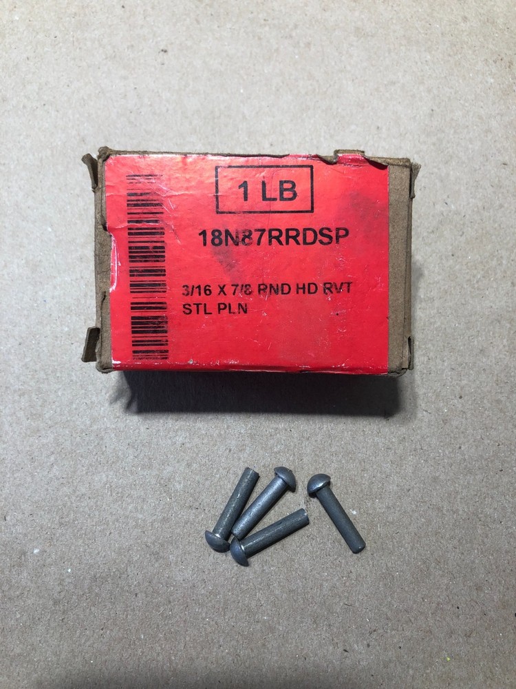 Button Head Steel Rivets