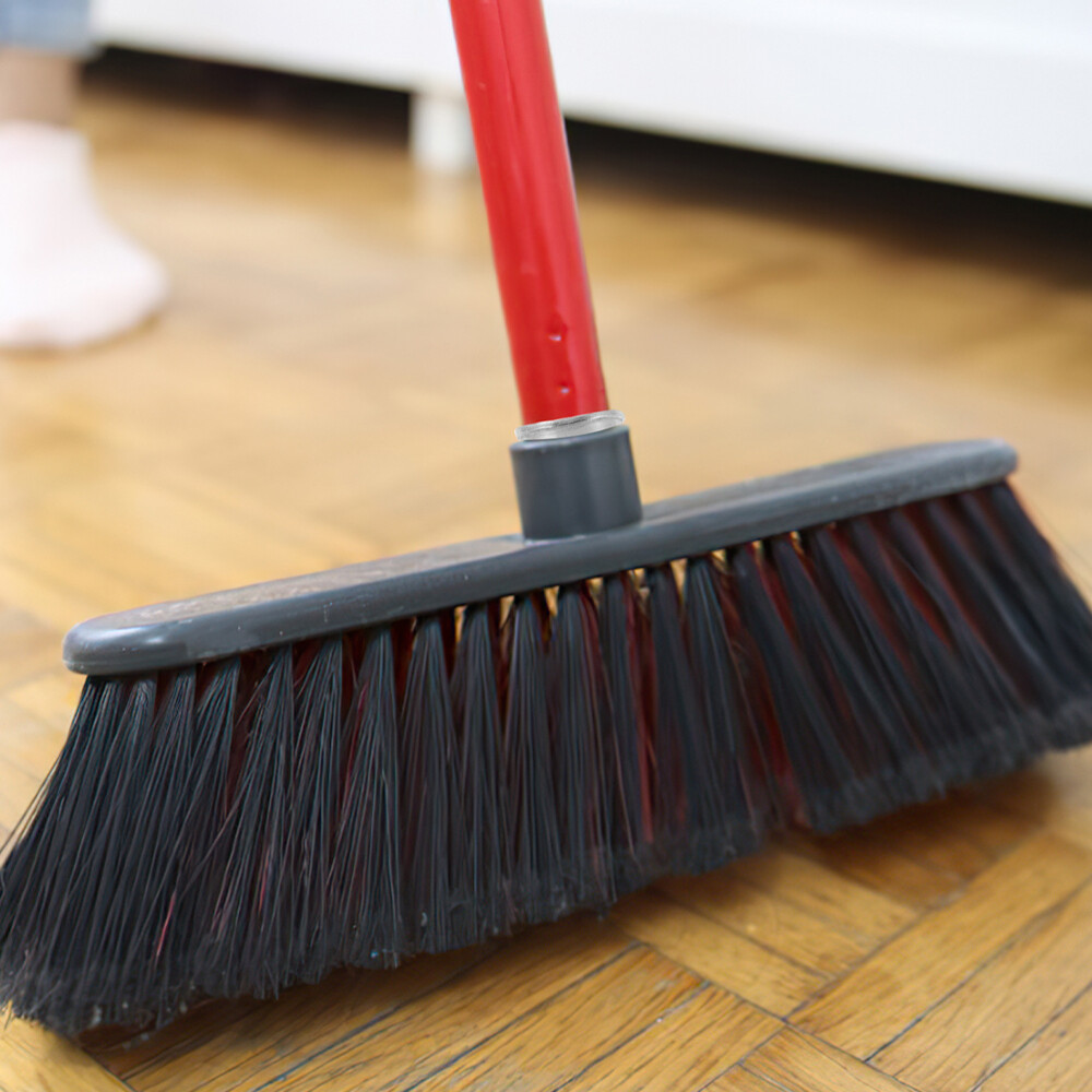 2pcs Broom Extension Pole Adapter Tips Metal Threaded Handle Tips End Adapter