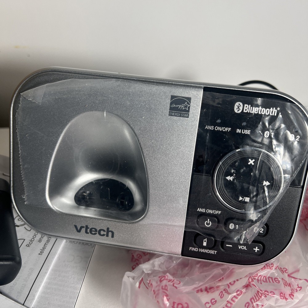 VTech VS112-2 Silver DECT 6.0 Bluetooth 2 Handset Cordless Answering System