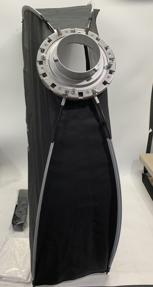 NEEWER 12"x47"/30x120cm Rectangular Folding Softbox w/Diffusers/Beam Grid/Bag