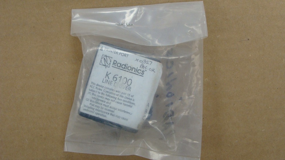 RADIONICS K6100 Readykey Line Driver Module