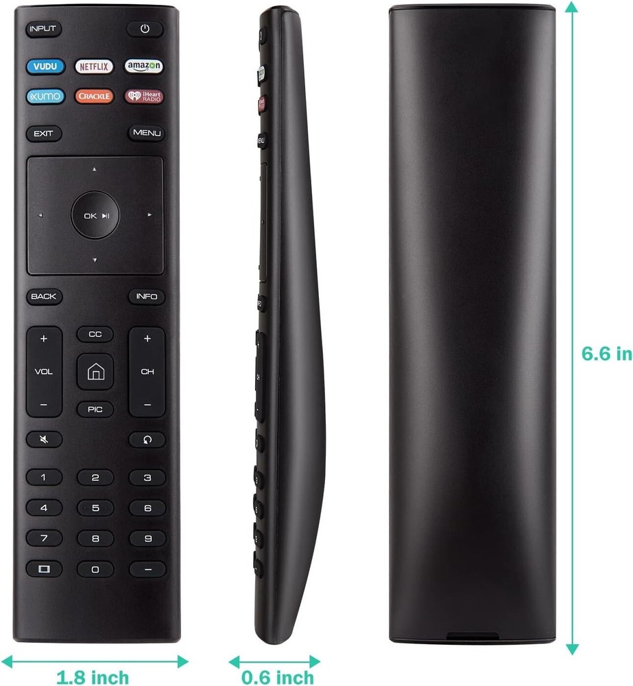 Vizio XRT136 Remote for E60-E3 E65-E0 E65-E1 E65-E3 M70-E3