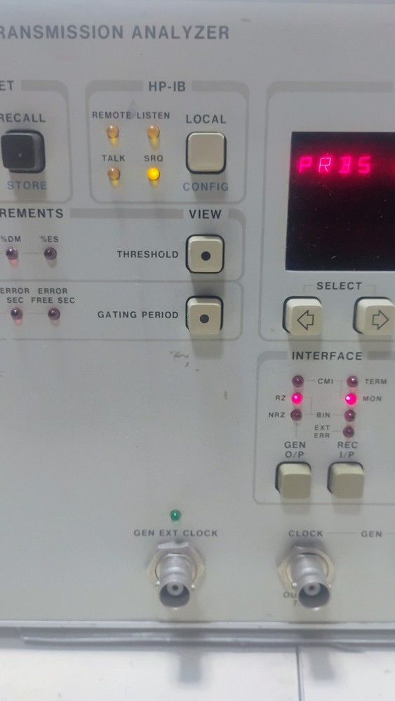 Clean Working Hewlett Packard 3764A Digital Transmission Analyzer