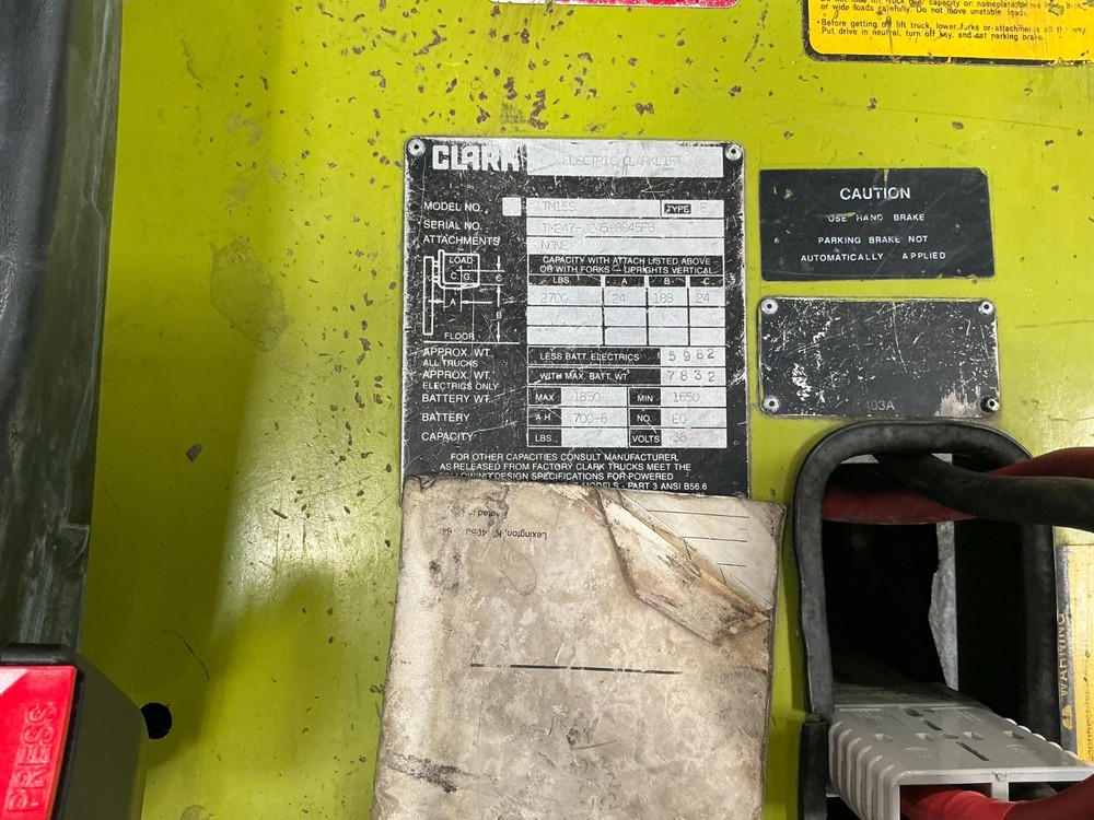 Clark Forklift TM247-0245-8845FB