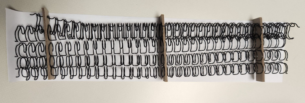Fellowes Binding Wires 3/8" CRC 52541 Black 25 Count