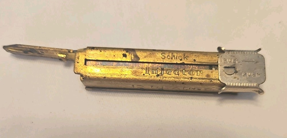 Vintage Schick Injector Razor