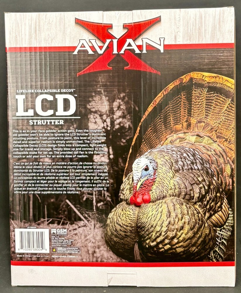 Avian X LCD Strutter Turkey Decoy New