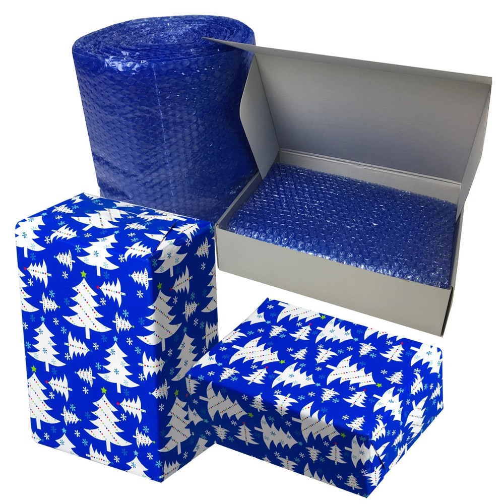 Small Bubble Blue Wrap perforated