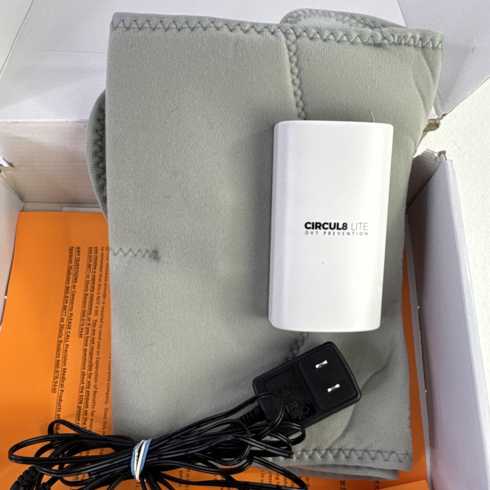 Circul8 Lite DVT Prevention Vascular Therapy System Portable Rechargeable NICE