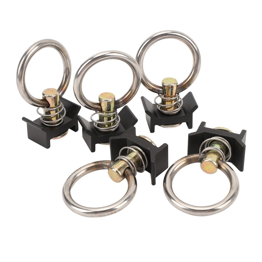 5Pcs L Rail Tie Down Single Stud Fitting Versatile Secure Attachment Tie Do LBRC