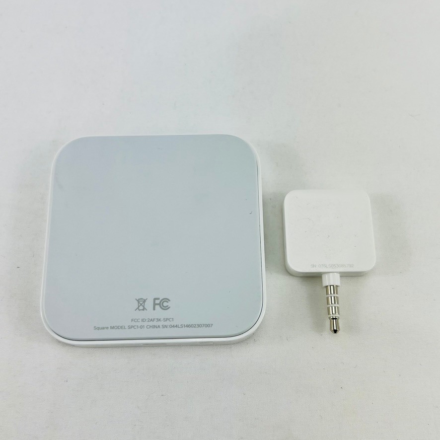 Square Card Reader Chip Model - SPC1-01 & Card Reader w/ Headphone Jack Connect
