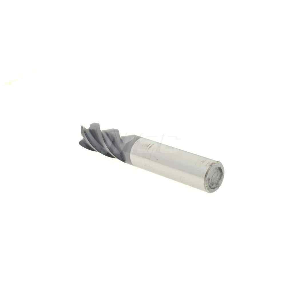 Accupro 5/8" Diam 4 Flute Single End Solid Carbide 0.045" Corner Radius End M...