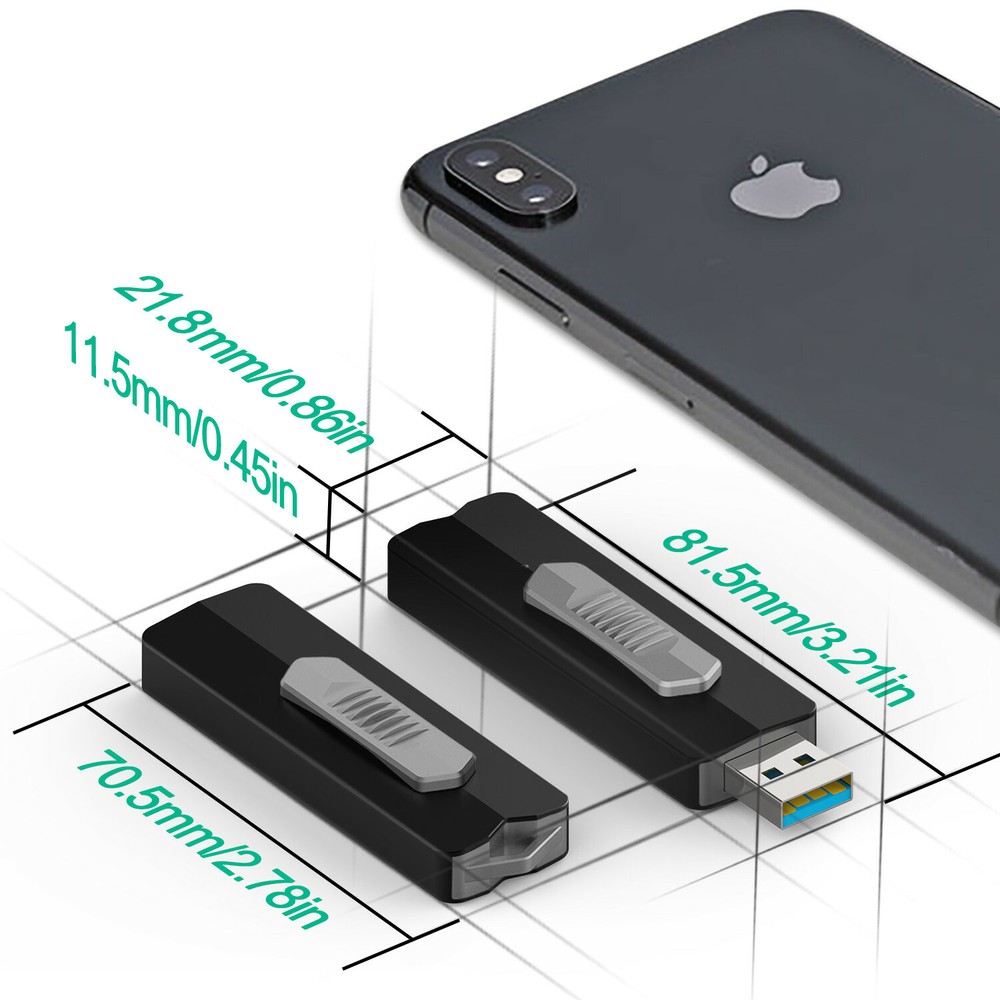 USB 3.1 128GB Flash Drive High Speed Memory Data Storage U Disk PC Laptop Drive