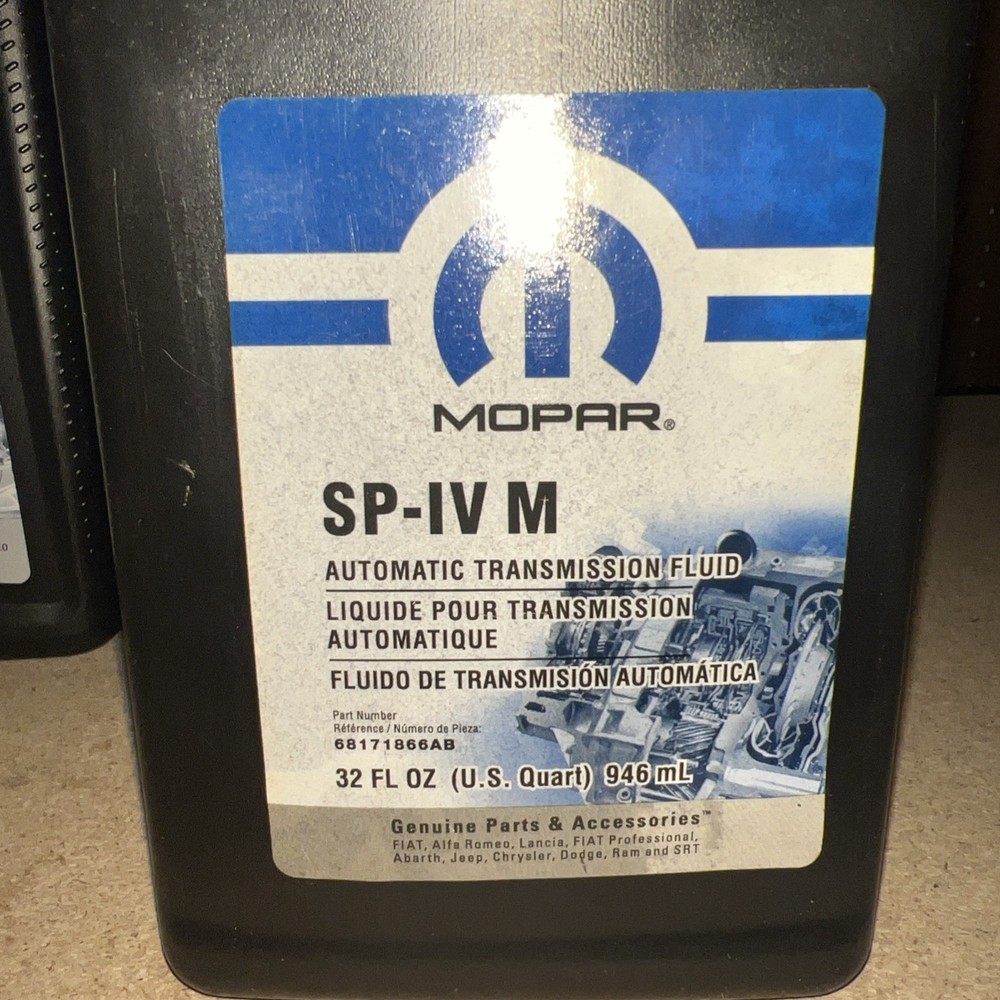 Mopar 68171866ab Transmission Fluid