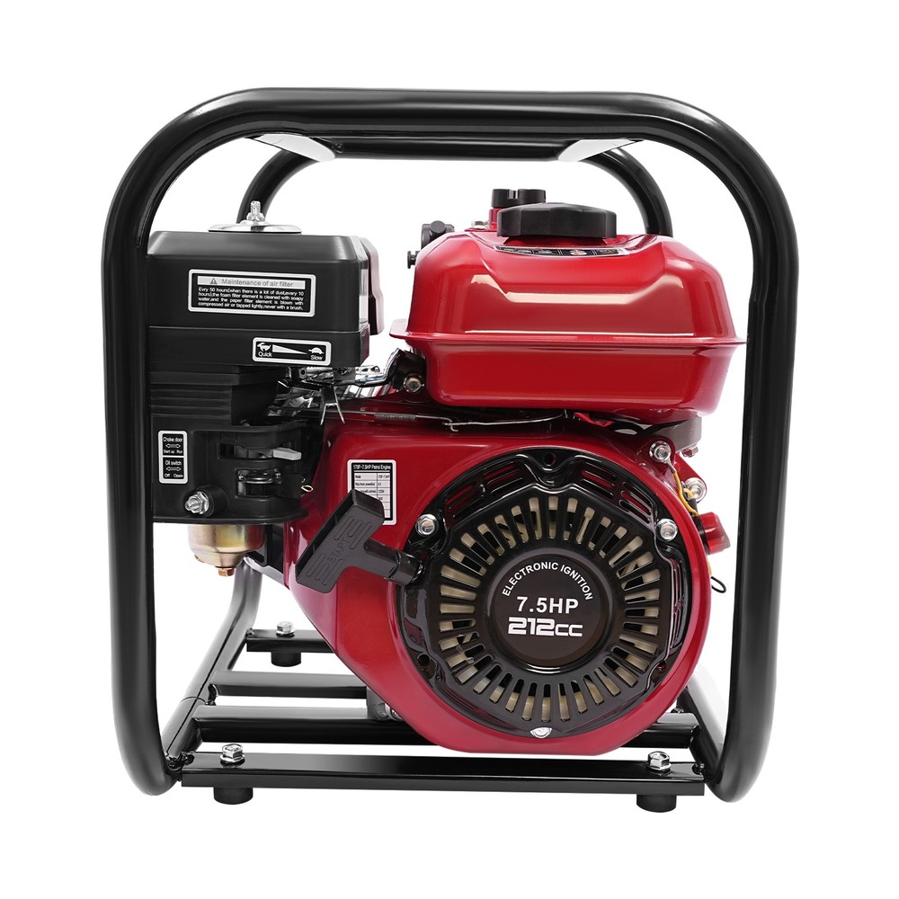4-Stroke Water Pump irrigation Pump w/ Water Pipe Pull Start 1659.79 ft³/h