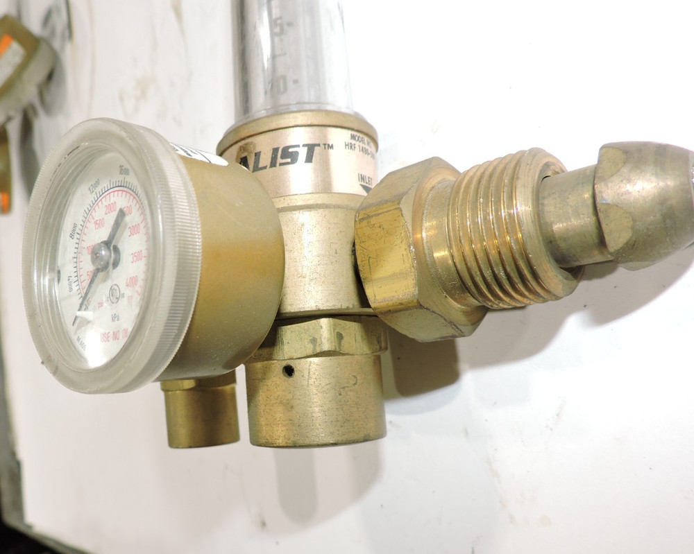 Victor® Medalist HRF 1480-580 single outlet Argon / Co2 Regulator Nice