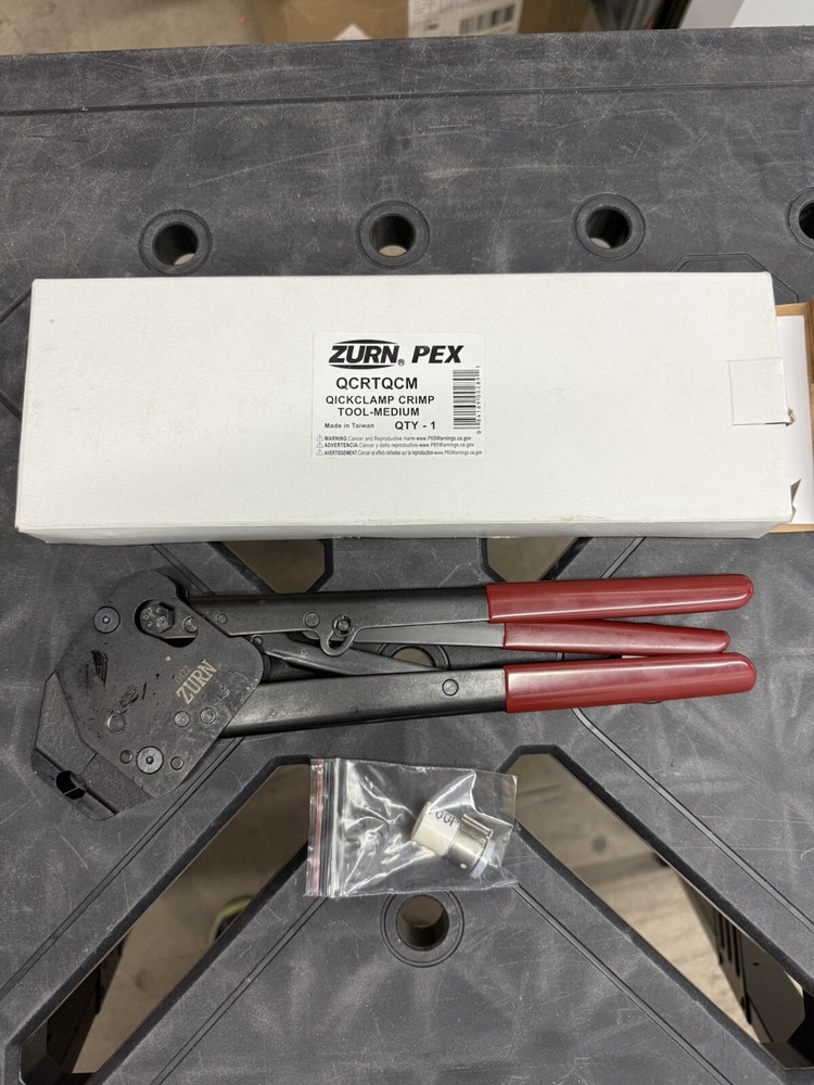 Zurn PEX Quickclamp Crimp Ring Tool Medium QCRTQCM