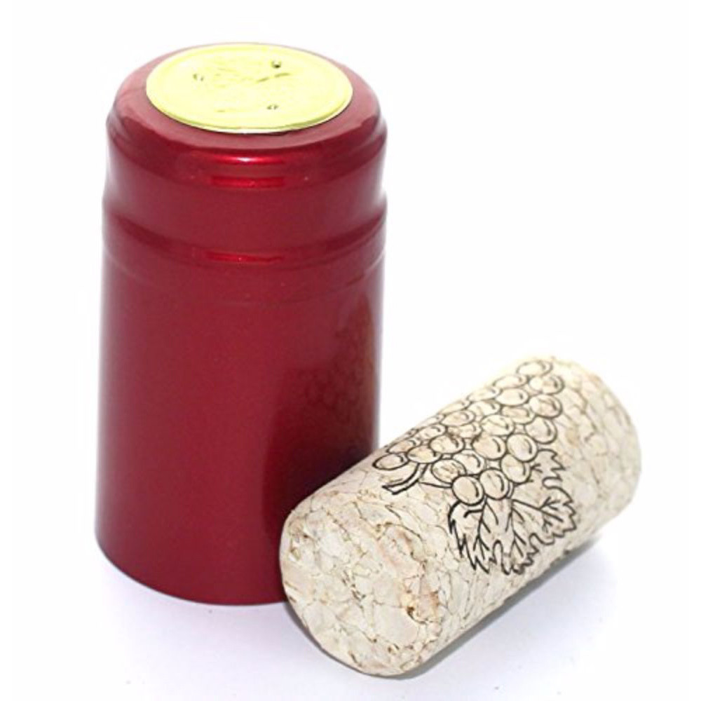 Home Brew Ohio Professional Cork-PVC Package (Metallic Ruby Red)