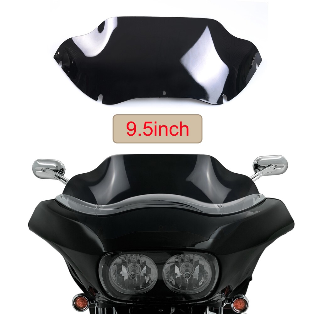 9.5'' Windshield Windscreen for Harley Davidson Touring Road Glide 1996-2013