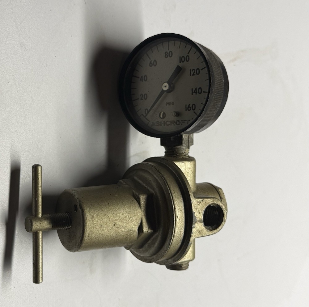 Vintage Ashcroft Gas Regulator