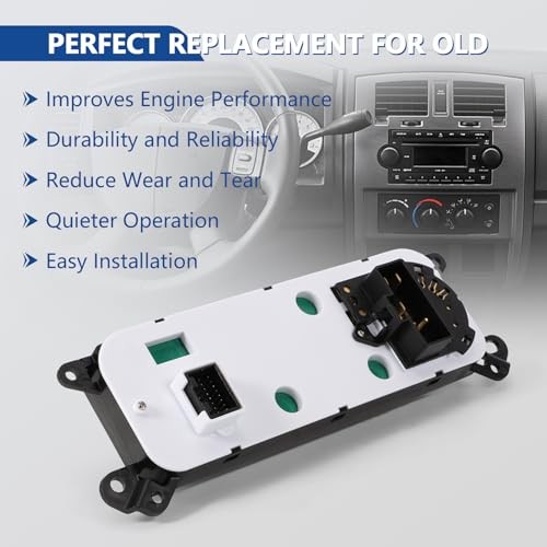 Heater Climate Control Panel Module Fits 2006-2007 Ram 1500 Ram 2500 Ram 3500,