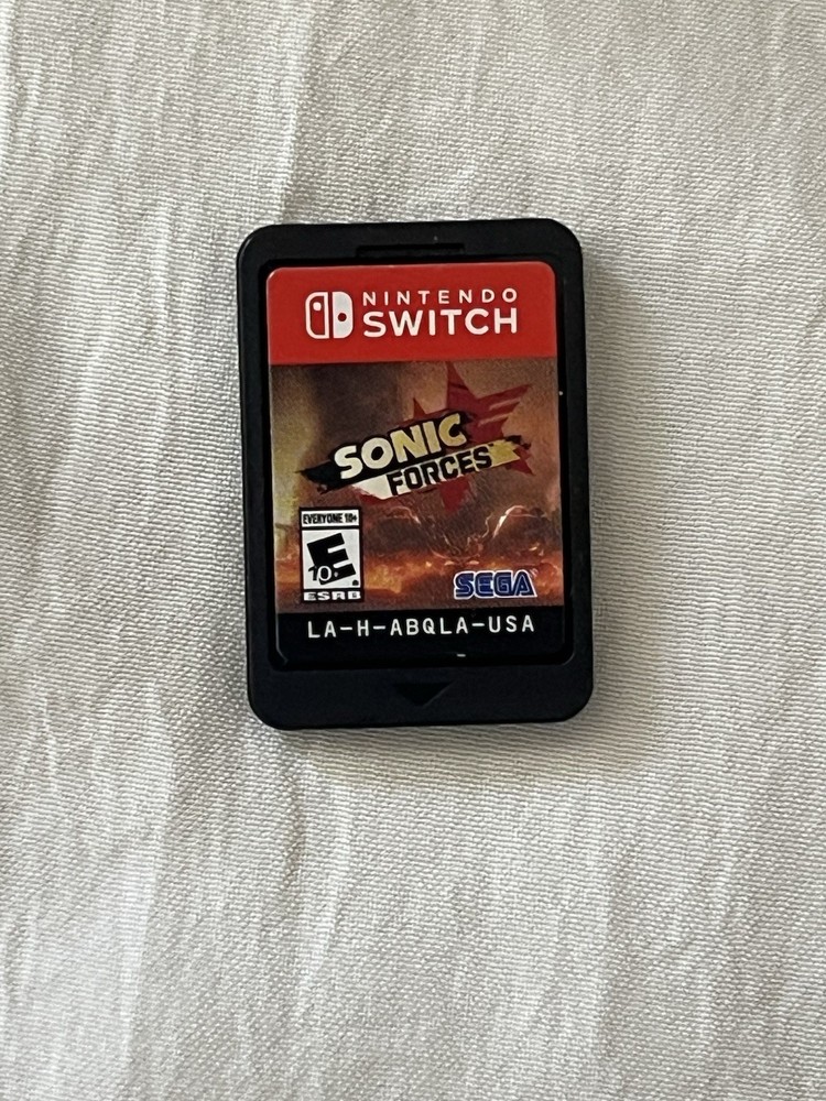 Nintendo Switch Console Bundle with Sonic Forces Game, Zelda & Shield Cases