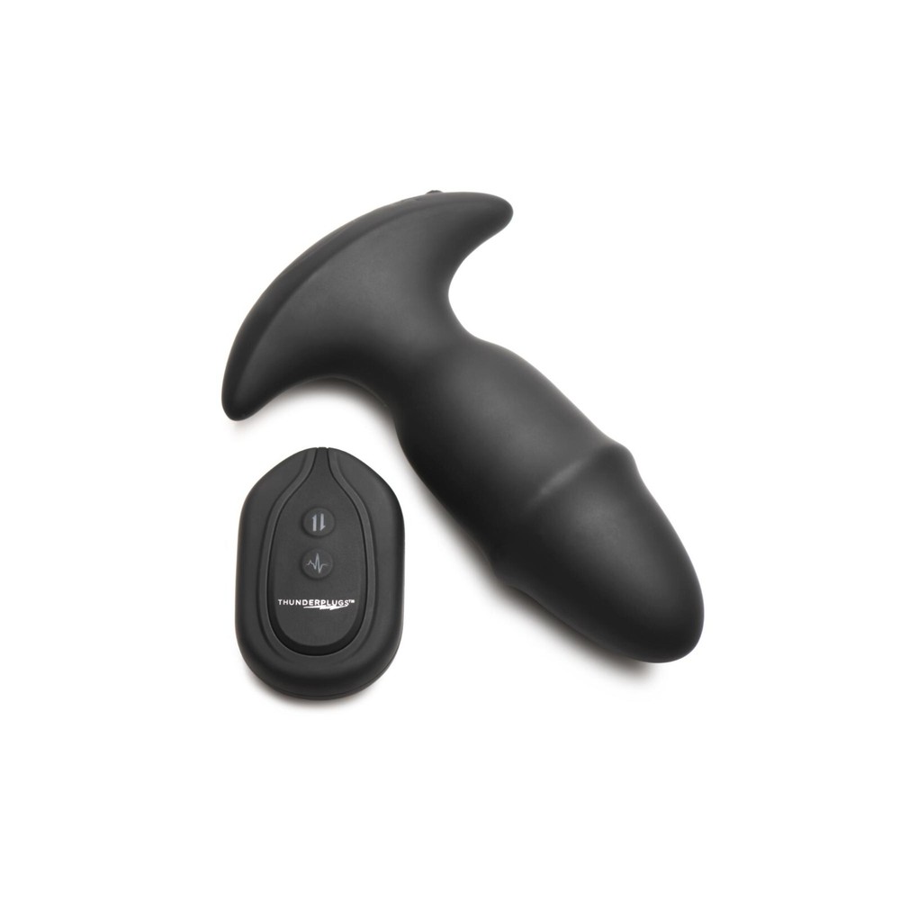 10X Sliding Ring Silicone Missile Plug with Remote