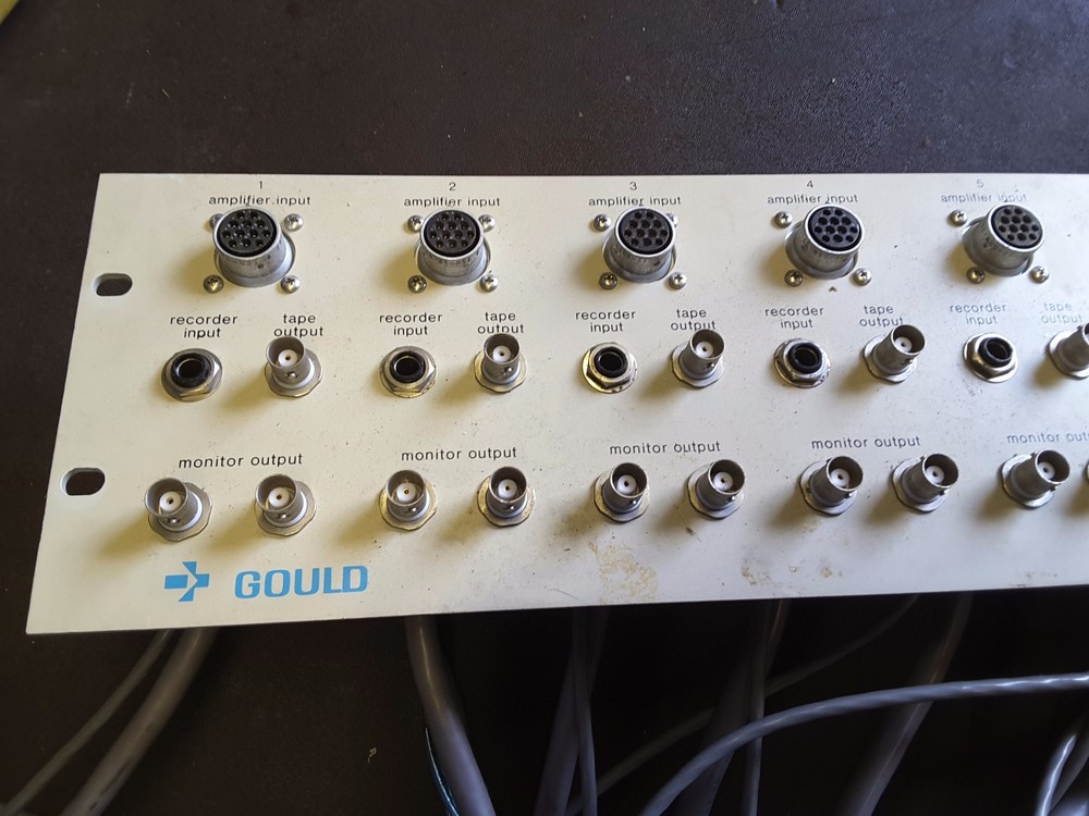 GOULD 11-1605-34 AMPLIFIER IMPUT OUTPUT CONTROL PANEL ASSEMBLY $149