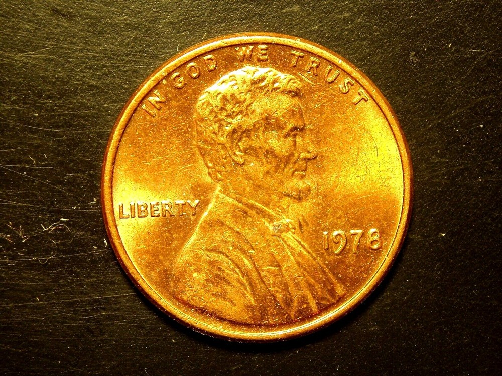 1978 ONE UNC LINCOLN MEMORIAL CENT #6