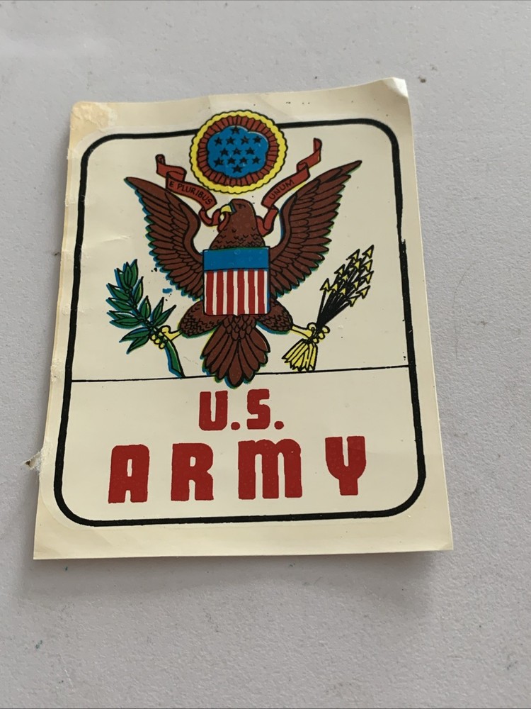 U.S. Army Decal- Unused