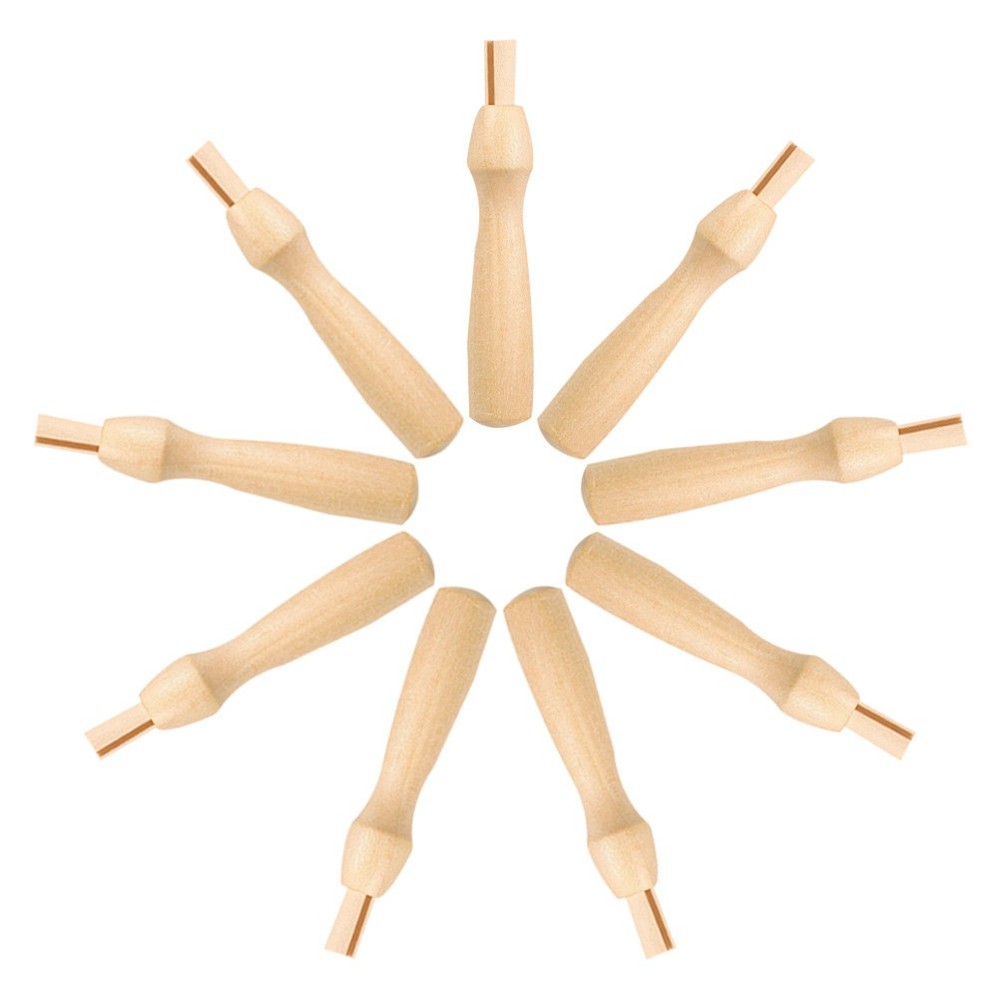 9 Pcs Needle Felting Handle Craft Projects Tool DIY Wool Handles