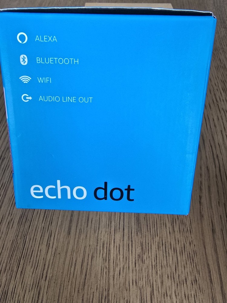 New in Sealed Box- Amazon Echo Dot (3rd Generation) Smart Speaker - Plum