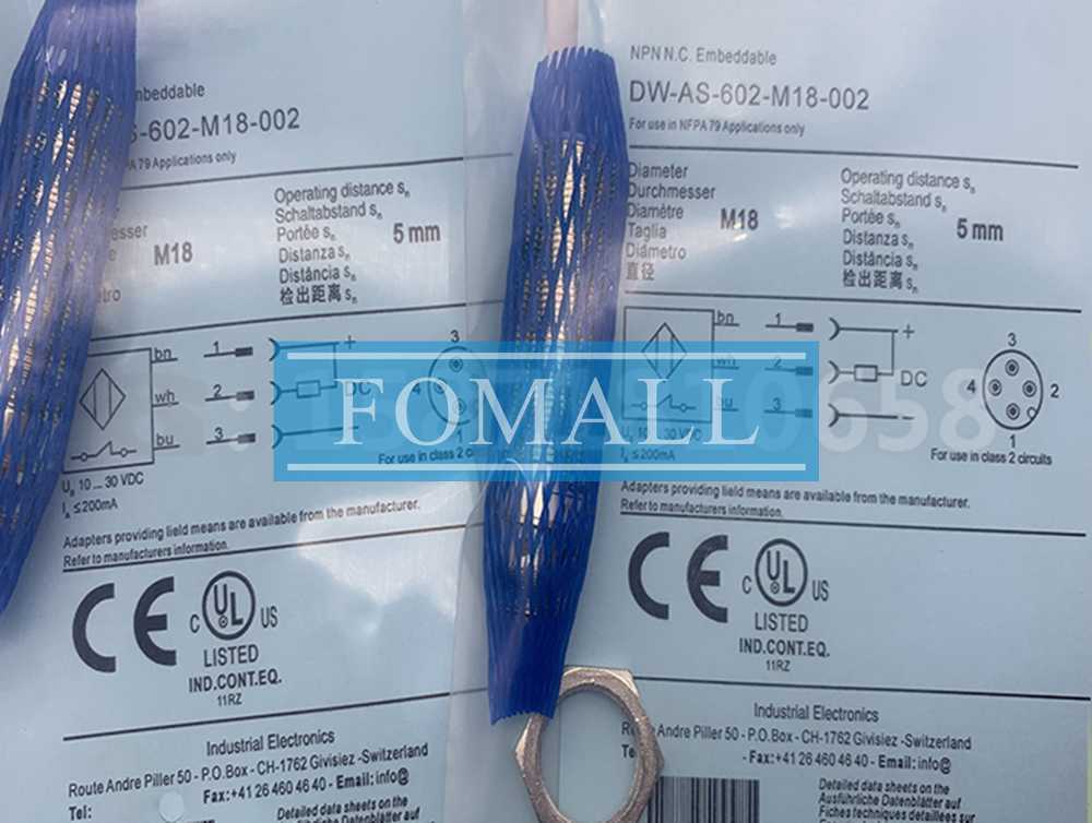 1Pcs New proximity switch sensor DW-AS-602-M18-002