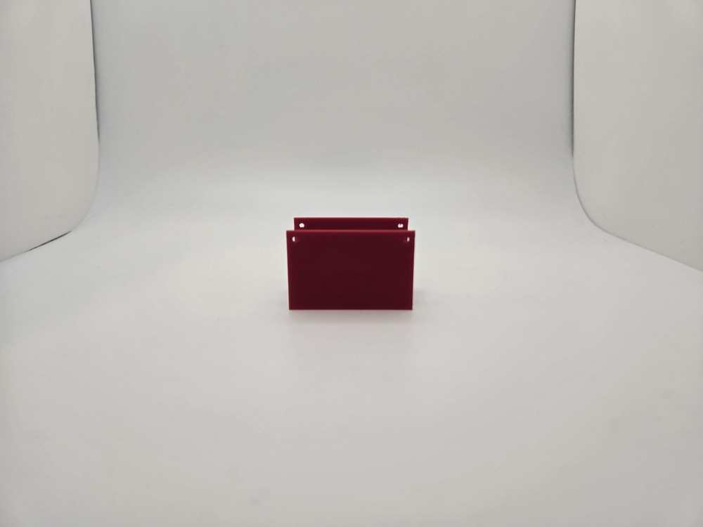 Custom 1/87 Scale Trench Box in Red