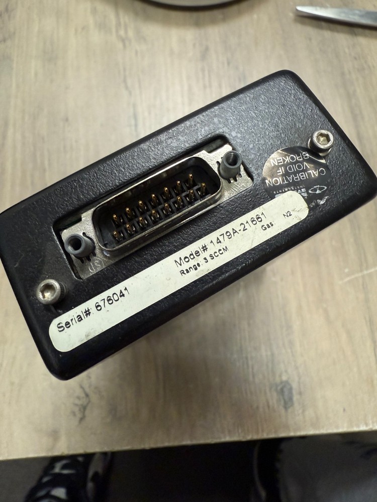 MKS 1179A Mass Flow Controller 1479A-21661 UNTESTED READ