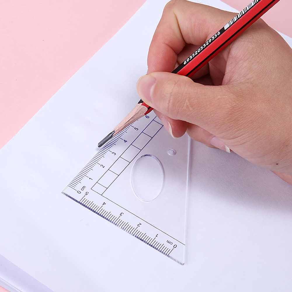 13 Pieces Geometry Set Compass Geometry Tools Math Compass and Protractors Set M