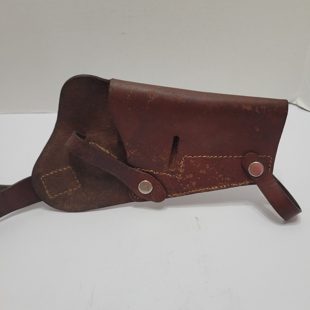 Vintage Leather Shoulder Holster Unmarked