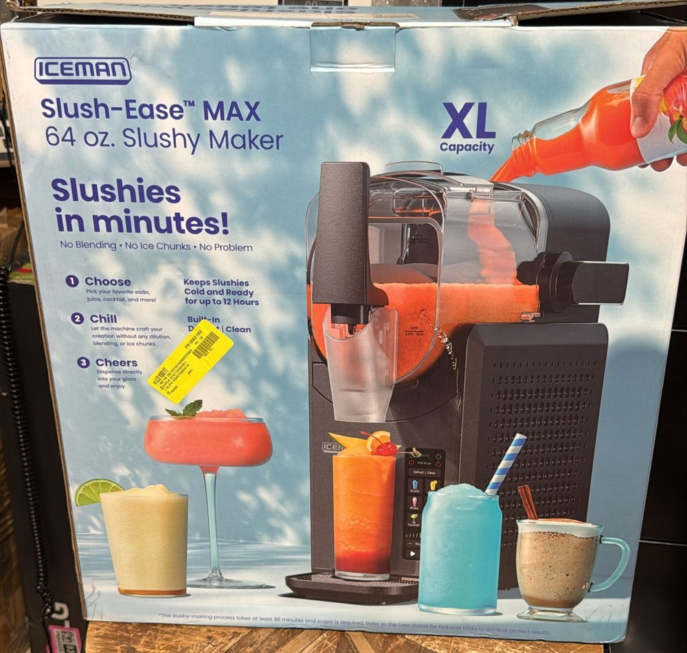 Iceman Slush-Ease Max Slushy Maker with Touch Controls and 5 Functions
